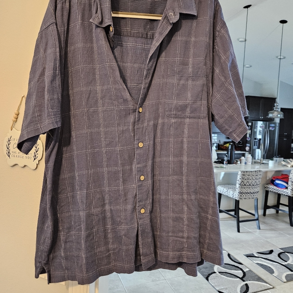Bass Button Down Shirt, Size XXL
